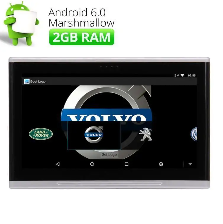 10 1 &quotАвтомобильный подголовник монитор HD сенсорный экран с USB/HDMI/CD/IR/FM Wifi Android 6 0