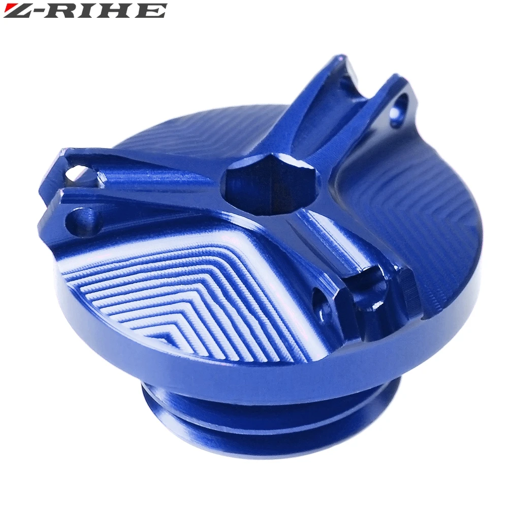 Motorcycle Accessories CNC Oil Filler Cap Plug For SUZUKI GSX-R GSX-S GSXR 1000/750/600/125 GSX1300R HAYABUSA RV 125/200 VANVAN