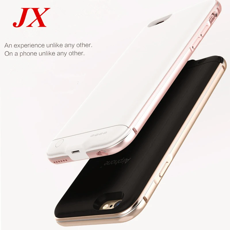 For iPhone 6S Battery Case 2300 Mah Metal Frame Slim Charger Smart Phone Cover Power Bank 6 | Мобильные телефоны и
