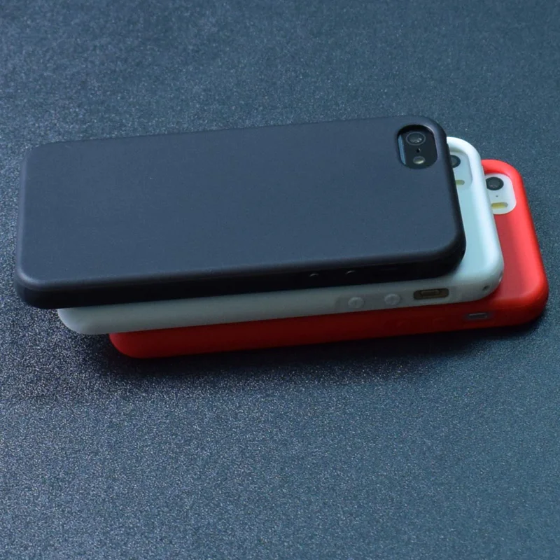 ITEUU 5S яркий матовый чехол из ТПУ для iphone 5 SE Силиконовые Мягкие противоударные