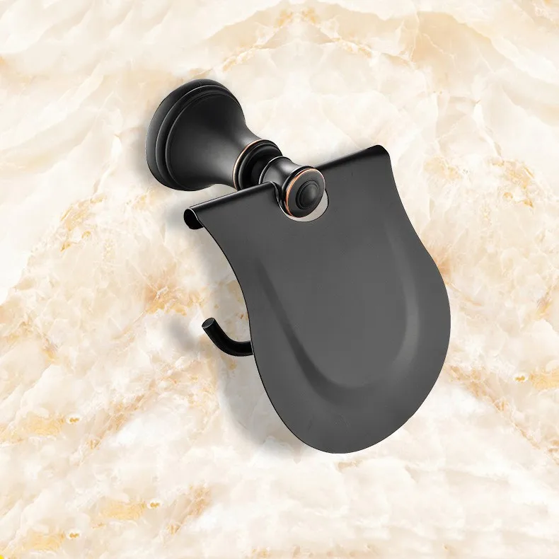 Твердый латунный набор аксессуаров для банных полотенец из 3 предметов держатель