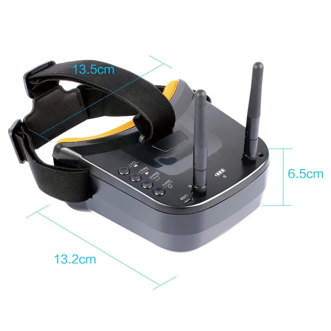 Мини Квадрокоптер Mantis85 85 мм 6CH 2 4G RC FPV RTF 600TVL с камерой VTX и двойной антенной 5 8G