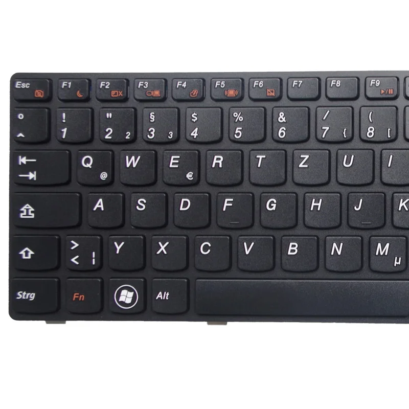 Немецкая клавиатура GZEELE GR для ноутбука LENOVO V570 V570C V575 Z570 Z575 B570 B570A B570E V580 V580C B575 B575A B575E