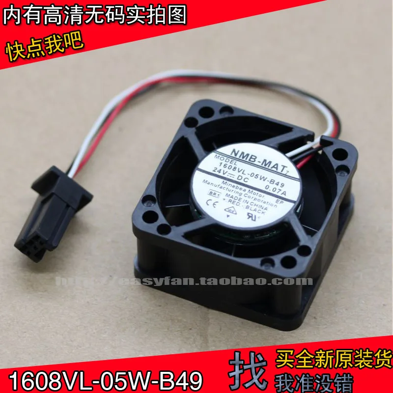 Новинка флейта для вентилятора охлаждения fanuc 1608VL 05W B49 NMB MAT # A 24V|24v cooling fan|fan 24v24v fan |