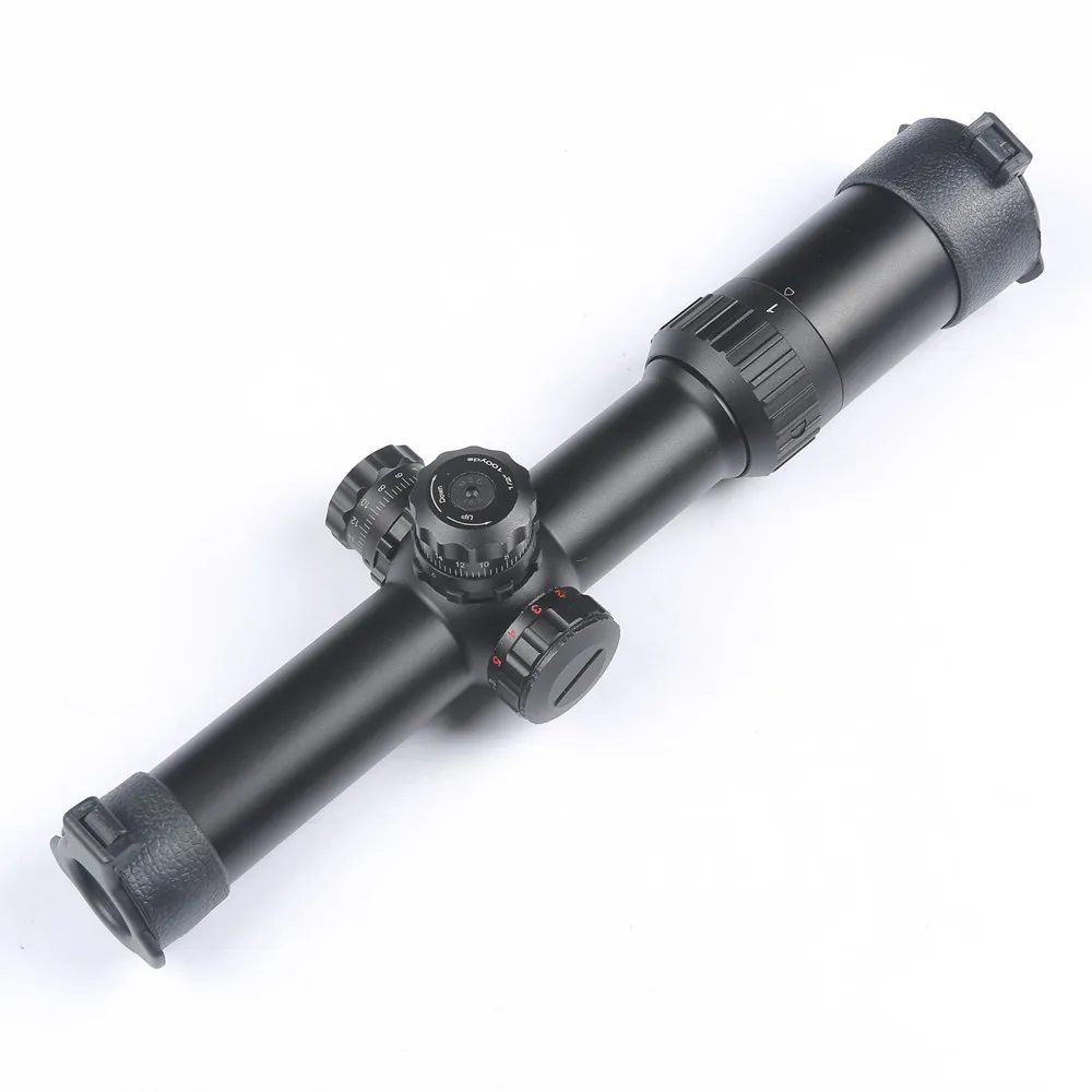 Тактический Оптический прицел 1 5X24 красный зеленый с подсветкой сетка Mil dot Riflescope