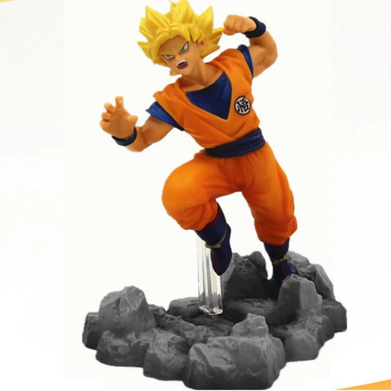 12-13 см 3 типа аниме Dragon Ball Z Super Soul X Son Goku Плавки Черный Гоку ПВХ Фигурки Модель