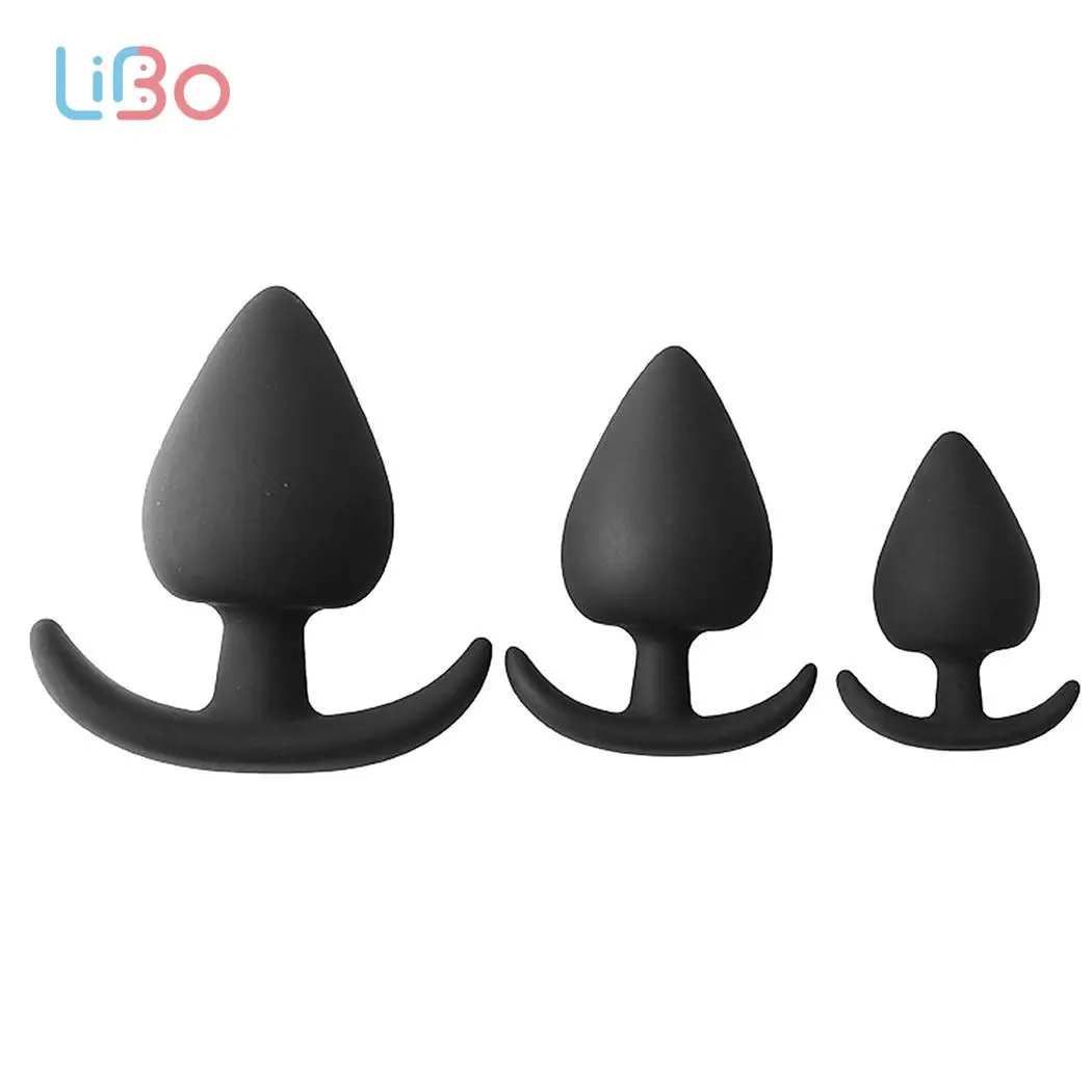 LI BO Anal Plug Small Silicon Large Silicone Butt Strong Adult Sex Toys For Men Gay Woman Erotic |