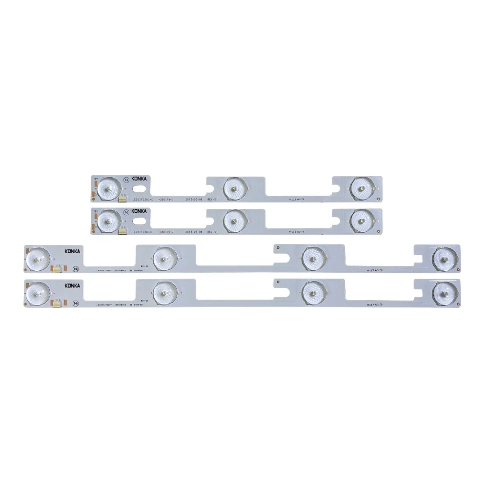 

4pcs/set for Konka LED32F3700PF LED32F2300NE light bar, *35018402, *35017947 4in1
