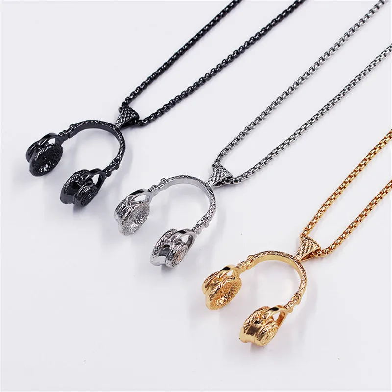 DoreenBeads модное ожерелье с подвеской Золотая Серебряная модная Музыкальная