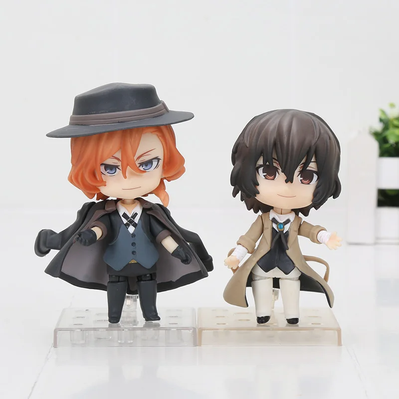 10 см Nendoroid Bungo бродячие собаки 657 676 дазай Осаму накахара чуя фигурка модель игрушки