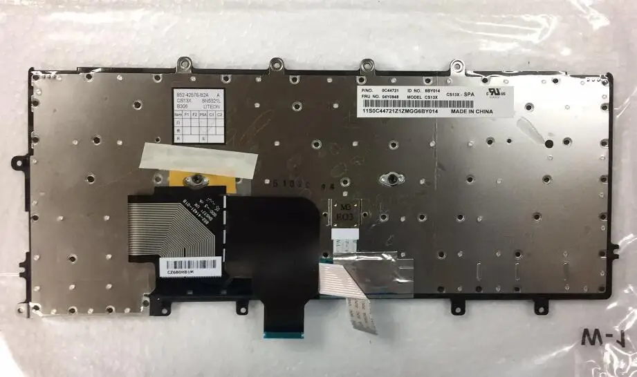 Новая клавиатура для Lenovo ThinkPad X240 X240S X240I X250 X260 X270 Испанский/ESPANOL/Латинский