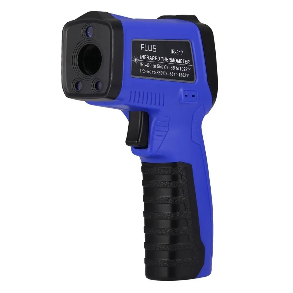IR-817 Digital Display Infrared Thermometer Temperature Non-Contact Verification Measurement | Инструменты