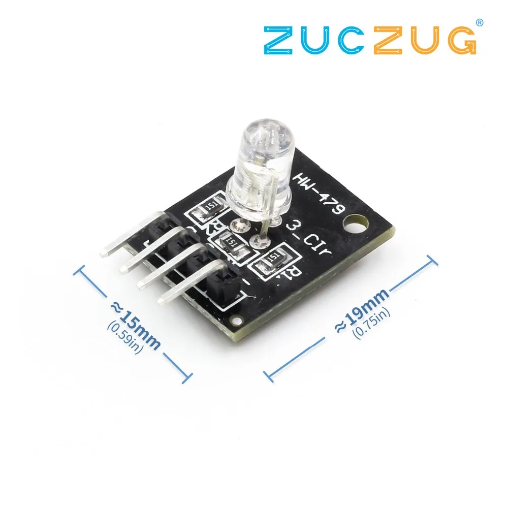 KY-016 RGB светодиодный светильник 3 цветов MCU AVR PIC Raspberry DIY Kit | Электронные компоненты