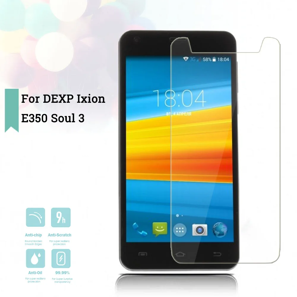 2.5D 0 26mm ультра тонкий закаленное Стекло DEXP Ixion E350 Soul 3 усиленная защитная пленка