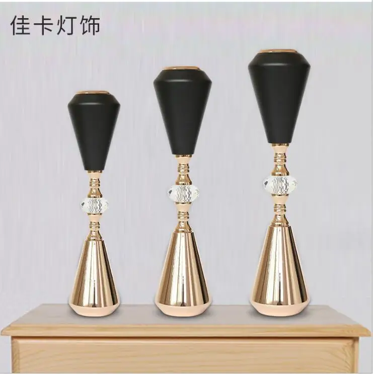 

fashion 1 light metal gold candle stand metal candle holders wedding stand wedding table centerpieces for home decoration ZT165