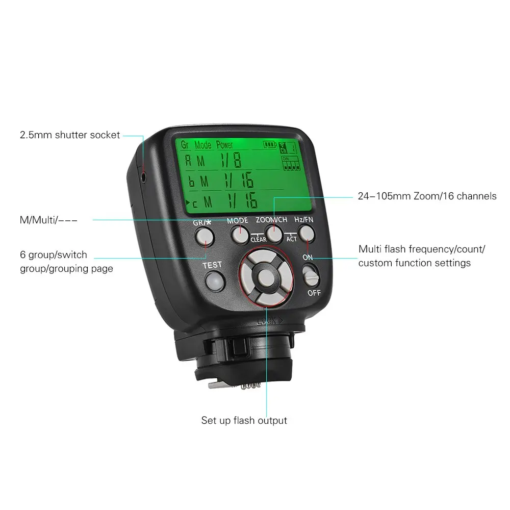 Yongnuo YN560-TX C II беспроводной контроллер вспышки и Commander для YN-560III YN-560TX YN560TX Speedlite Canon