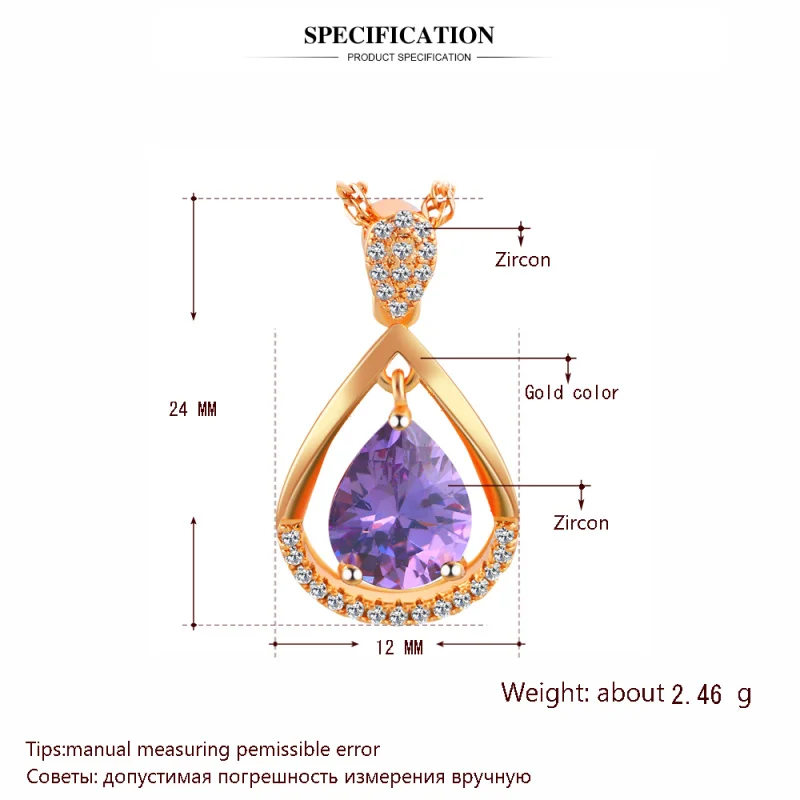 Rolilason Модные украшения кулон для красивая девушка партия брелок золотой тон