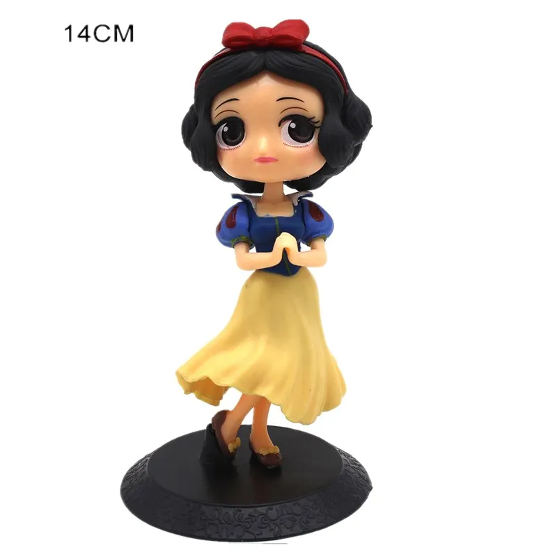 14 16 см Disney Русалочка Белоснежка Принцесса игрушка декоративные украшения ПВХ