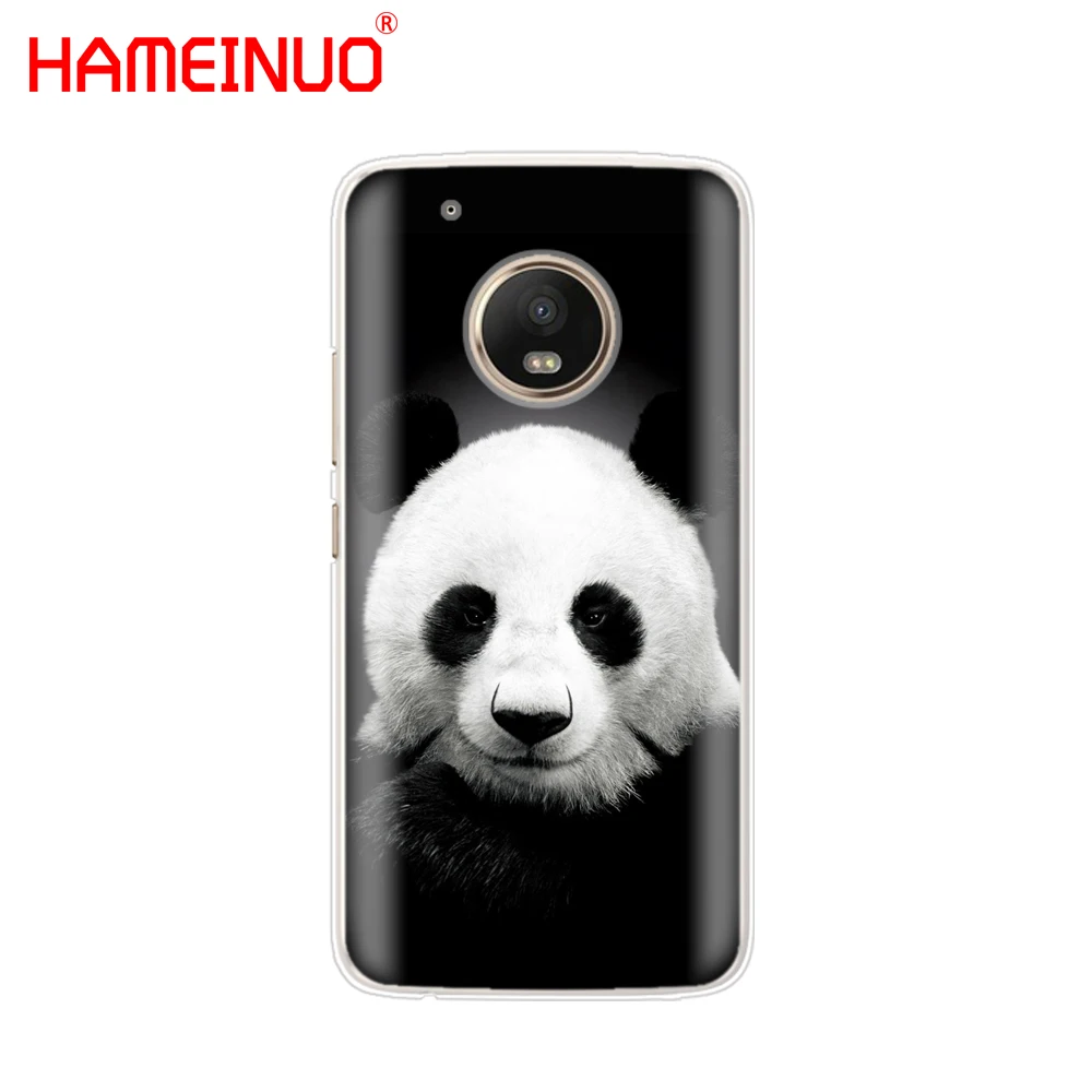 HAMEINUO прекрасная Китайская панда чехол для Motorola Moto X4 C G6 G5 G5S G4 Z2 Z3 PLAY PLUS|Бамперы| |