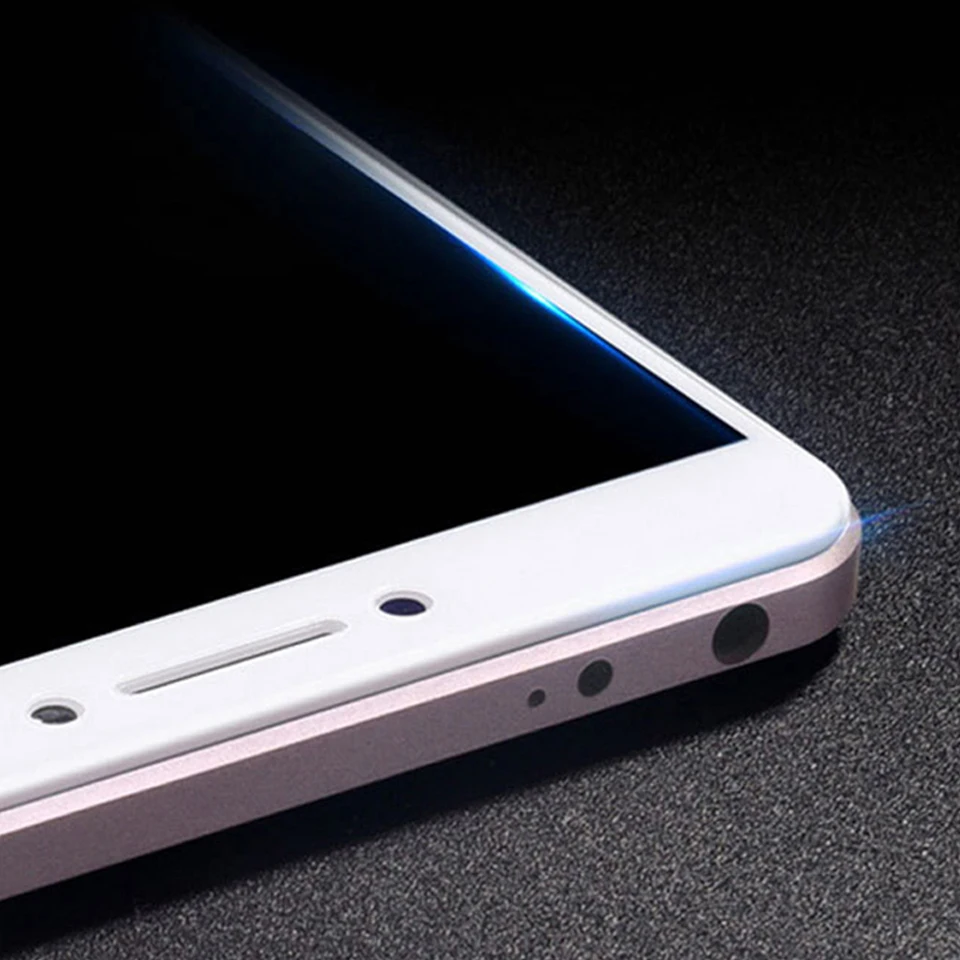 3D мягкий край Полное покрытие для Xiaomi Redmi Note 4x закаленное стекло 4 протектор