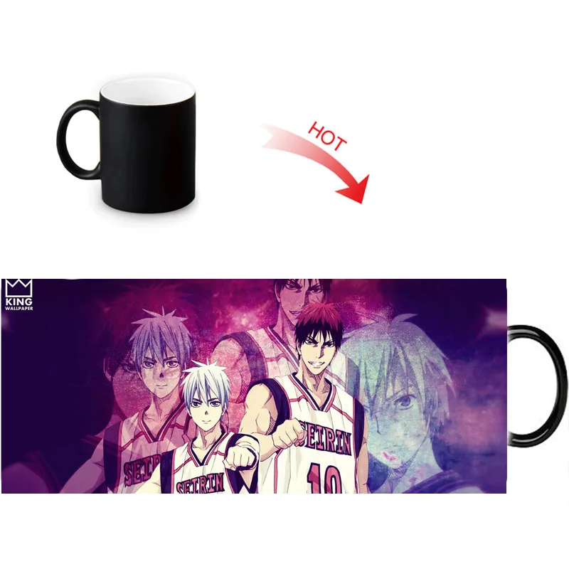 Керамическая кружка Kuroko без корзины термочувствительные Волшебные кружки с
