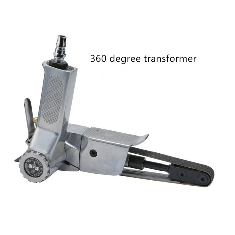

Pneumatic Air Belt Sander 20mm*520mm 8" Orbital Sanding Buffing Polishing Machine