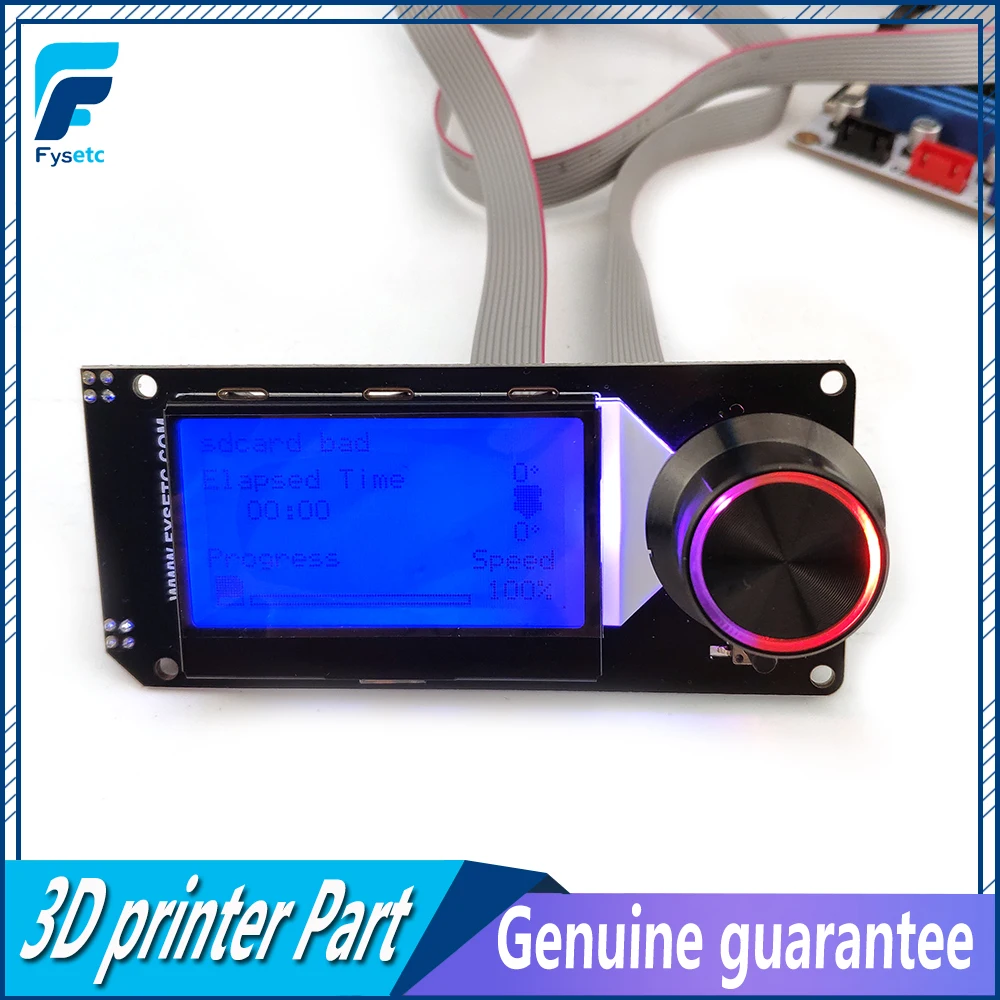 ЖК экран TypeA MINI12864LCD мини дисплей 12864 в 2 1 RGB подсветка черный поддержка Marlin сделай