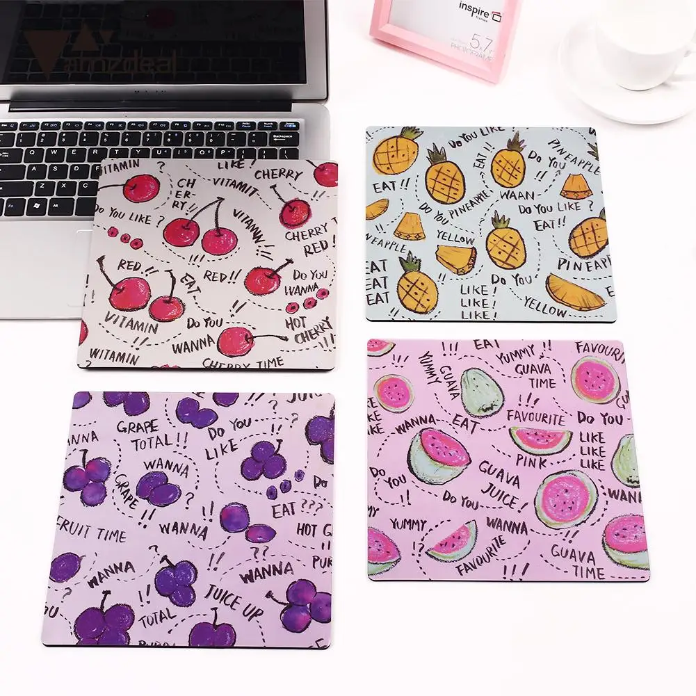 Durable Mousepad Office PVC Mouse Pad Gadget Portable Mice Mat Computer | Компьютеры и офис