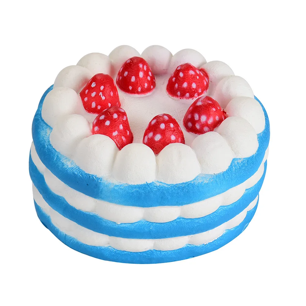 Antistress Strawberry Cake Stress Reliever Scented Super Slow Rising Kids Toy Cute F321 | Игрушки и хобби