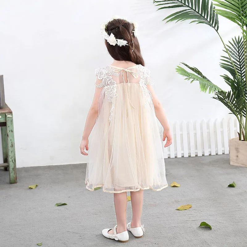 VFOCHI Girl Princess Dresses Summer Cute Girls Clothes Elegant Lace Baby Kids for 2-10Y Ball Gown tutu | Детская одежда и обувь