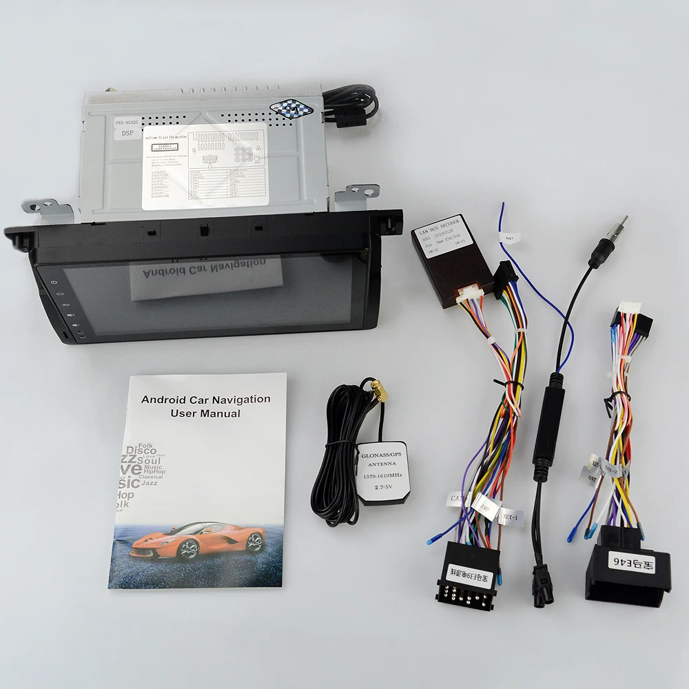 EKIY 9 ''ips 1 Din Android 0 автомобильный мультимедийный плеер авторадио для BMW E46 M3 gps