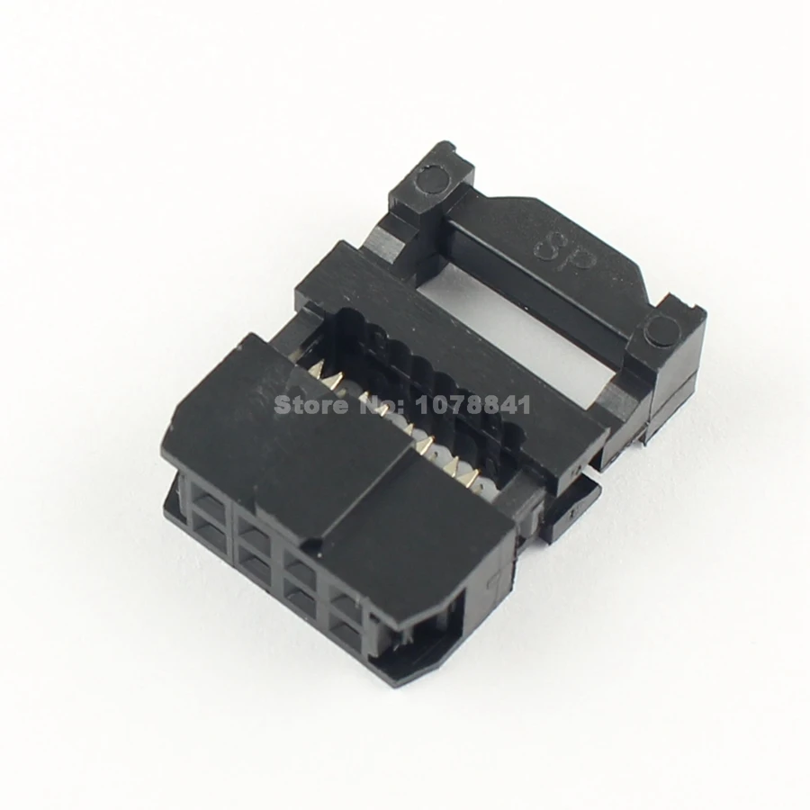 10 шт. 2 54 мм Шаг 2x4 Pin 8 гнездо FC разъема IDC наружный коллектор разъем|connector 2.54mm|connector