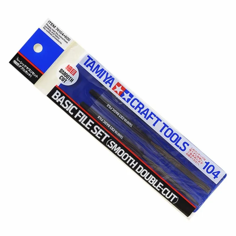 Набор шлифовальных файлов для моделей TAMIYA 74104 (3 шт.)|Набор инструментов