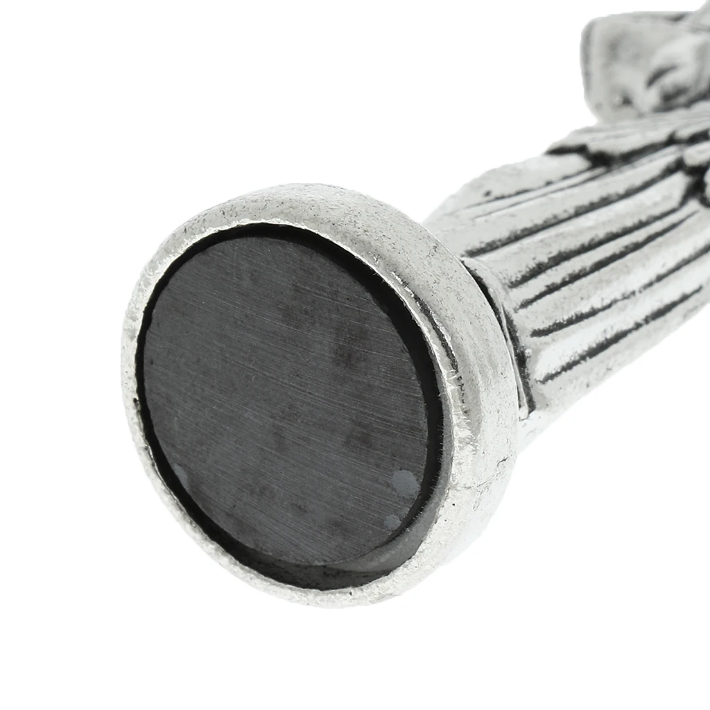 Миниатюрная религиозная Статуэтка Иисуса священного магнитная декоративная