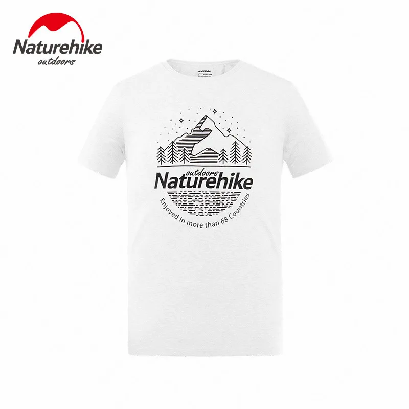 Спортивная футболка Naturehike дышащий эластичный Топ для прогулок бега скалолазания