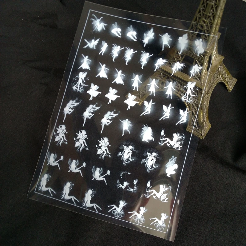 2 шт./лот эльфы Медузы облака прозрачный материал с использованием эпоксидной