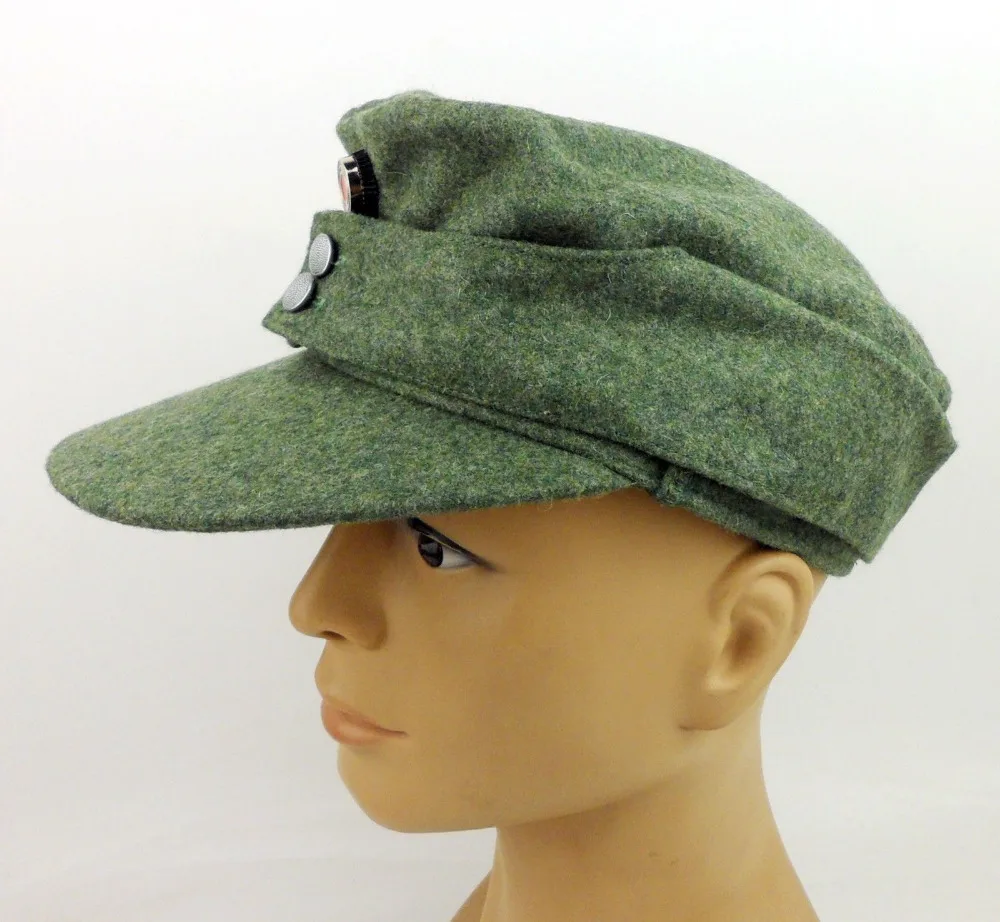 WWII WW2 German Cap Badge With M43 Hat Wool - SIZE XL | Спорт и развлечения