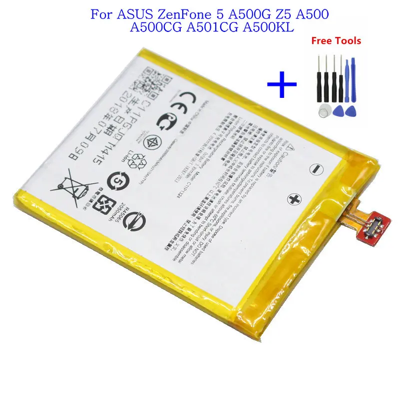 1 сменный аккумулятор 3 8 в 2110 мАч C11P1324 для ASUS ZenFone 5 A500G Z5 A500 A500CG A501CG A500KL + набор