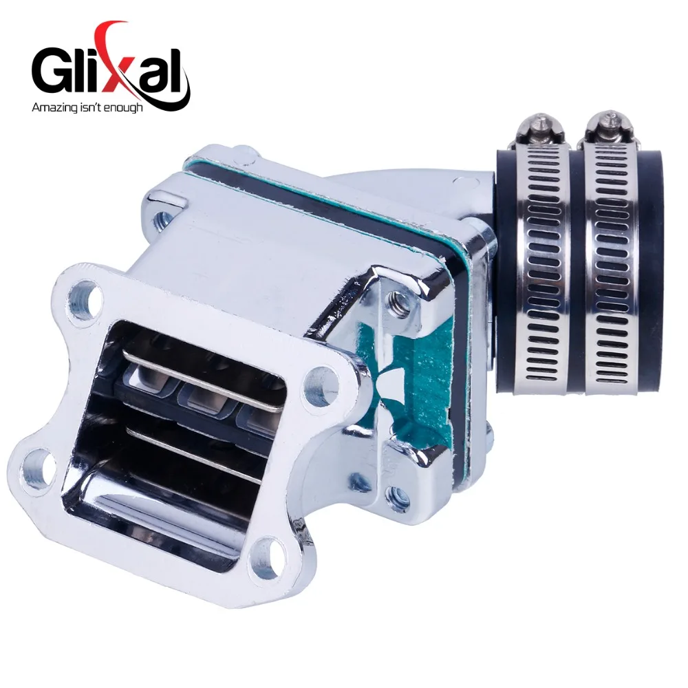 Высокопроизводительный впускной коллектор Glixal Dio AF18 AF28 AF27 49cc 50cc для скутера CX ZX SE50