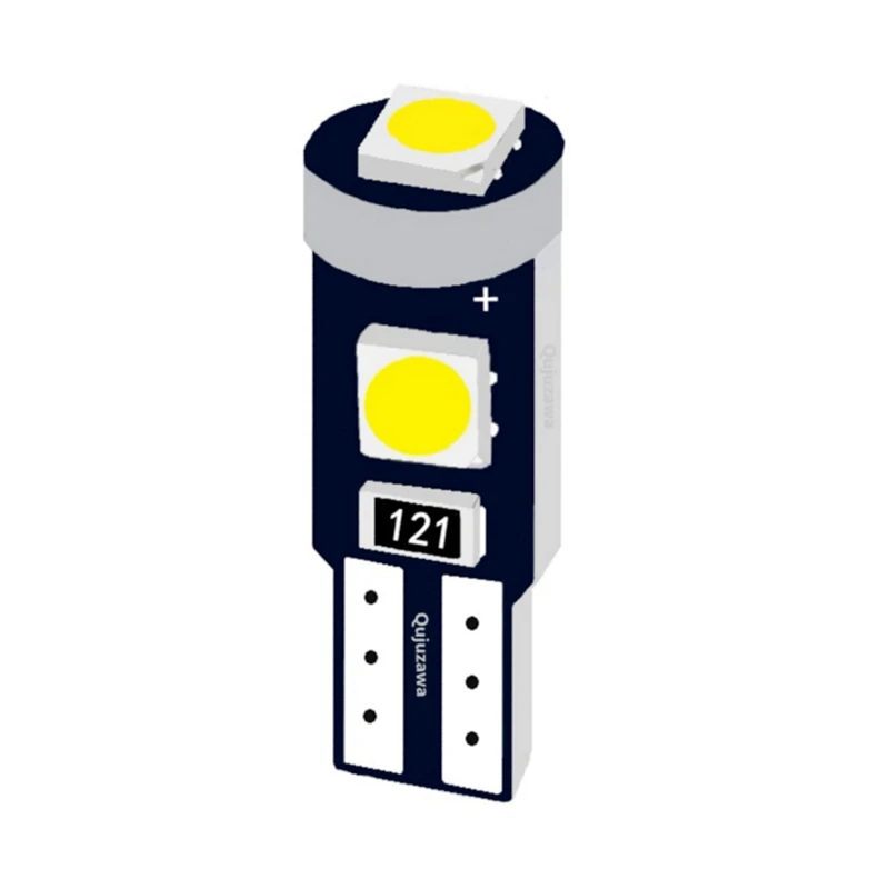 T5 73 74 286 W1.2W супер яркий 3 SMD 3030 LED клиновидная приборная панель Калибровочные лампы