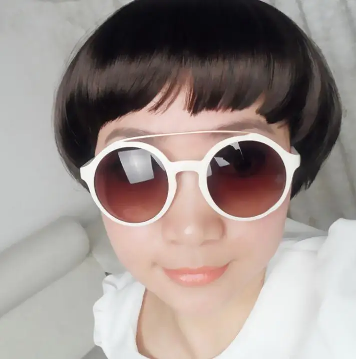 Ретро металлические балки круглые очки авиаторы 2014 Новый кошачий глаз модные