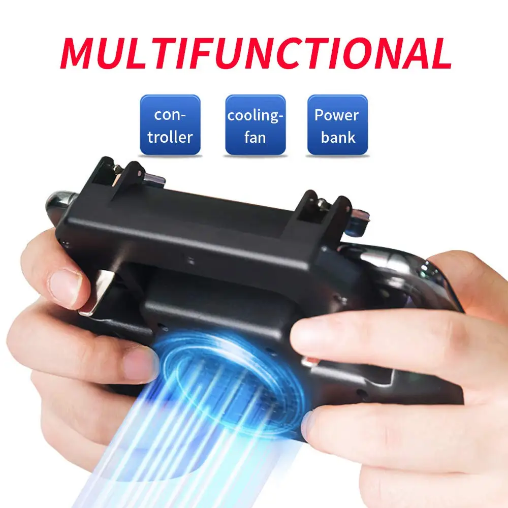 Джойстик контроллер геймпад l1r1 Shooter joypad игровой коврик кулер вентилятор с 2000/4000mAh