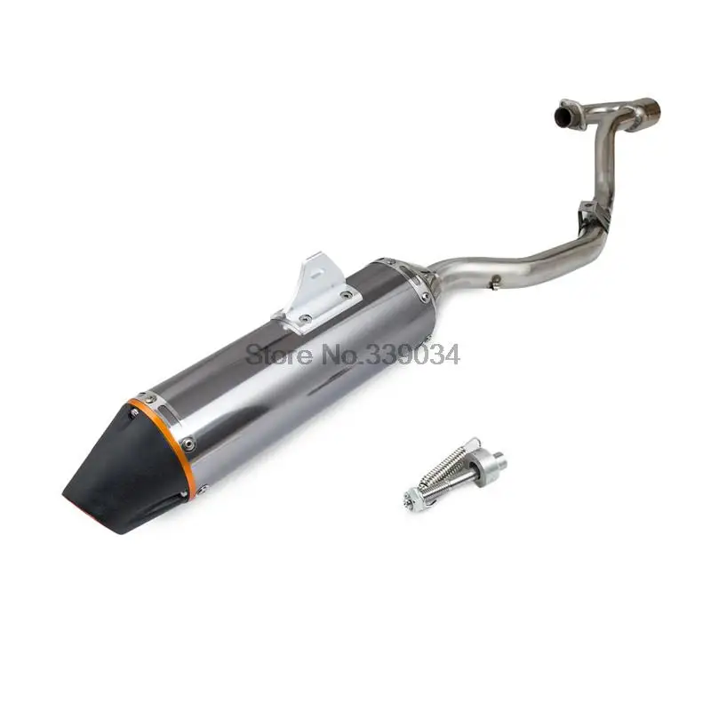 Полный глушитель выхлопной трубы мотоцикла Системы для Honda CRF150F CRF230F 2003-2016 2013 2014 2015