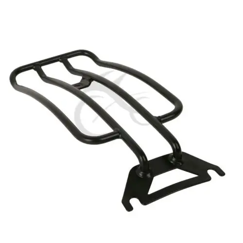 Черная багажная стойка для Соло Harley 97 05 Electra Glide FLHT FLHR Road King|electra glide luggage rack|harley
