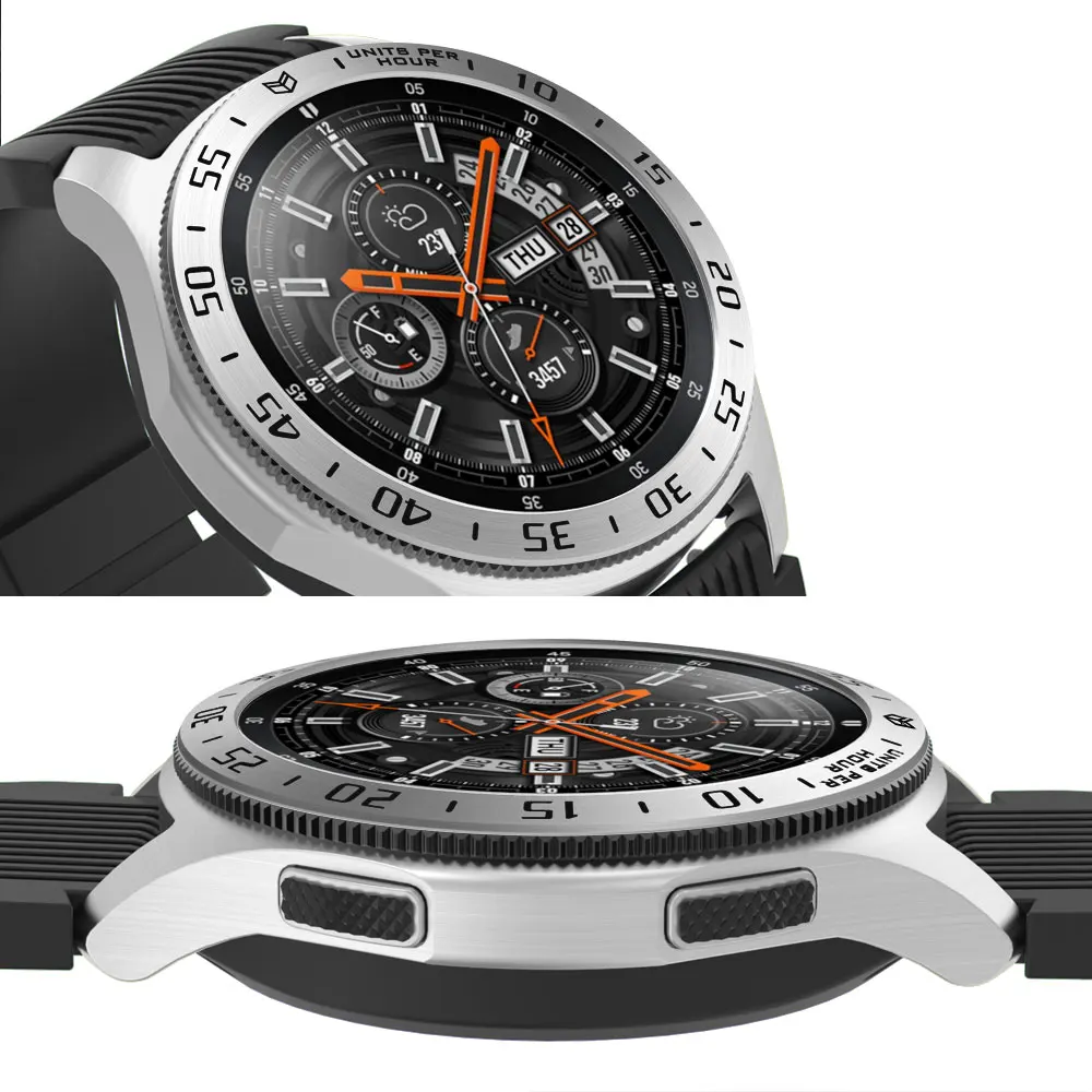 Металлический корпус для Samsung Galaxy Watch 46 мм/42 мм чехол Gear s3 Frontier/классический