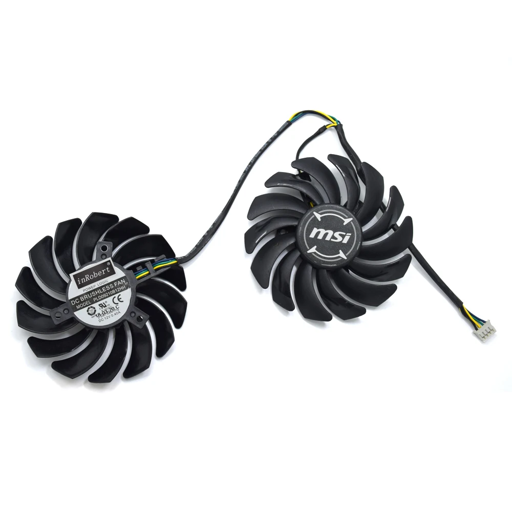 Вентилятор охлаждения 87 мм PLD09210B12HH 4Pin для MSI ARMOR RX470 RX 480 RX570 RX580 видеокарты