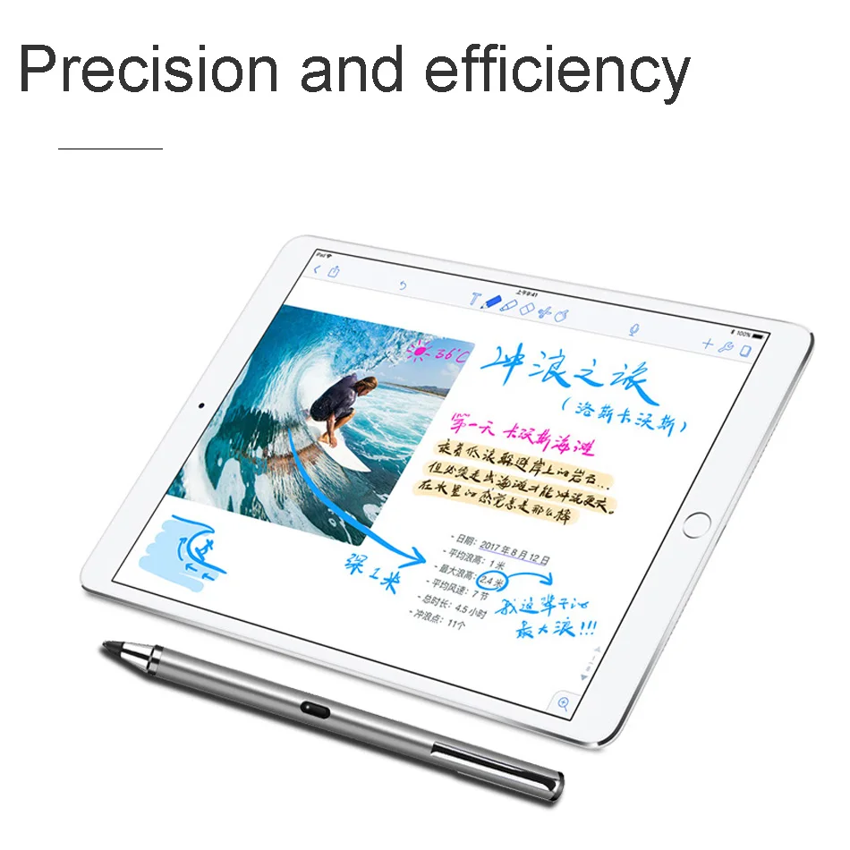 WIWU карандаш для планшета apple емкостная сенсорная ручка iPad 1/2/3/4 Pro IOS/Android Умная
