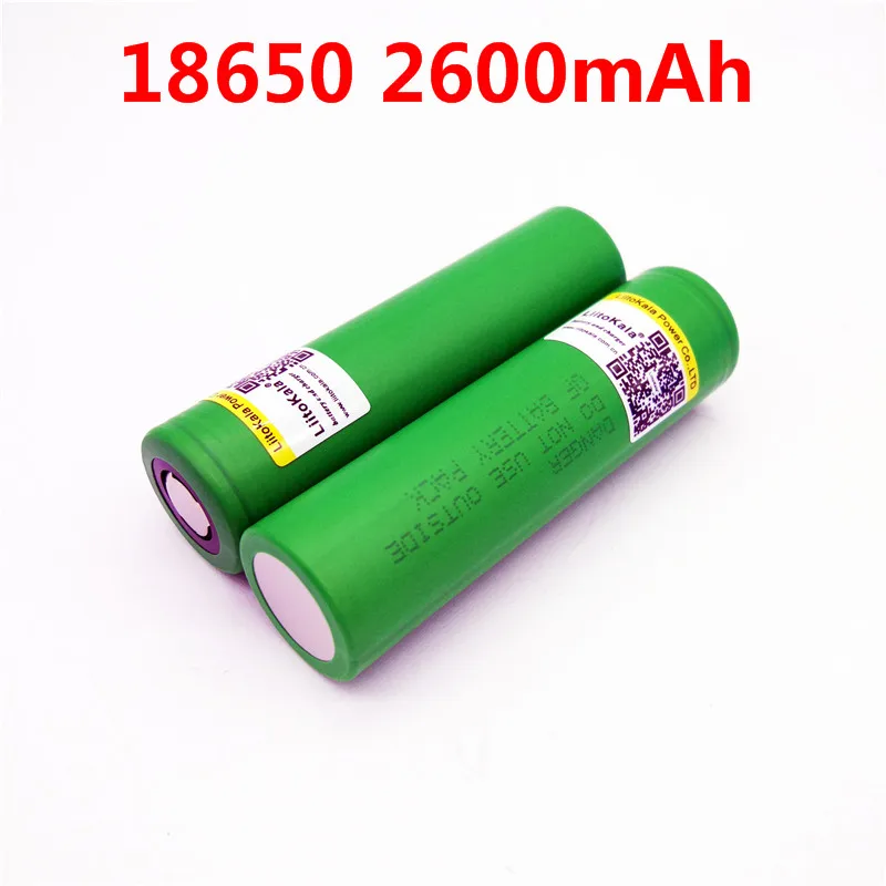

Liitokala для 3,7 V 18650 2600mAh US18650 VTC5 высокий слив 30A разряд для vap