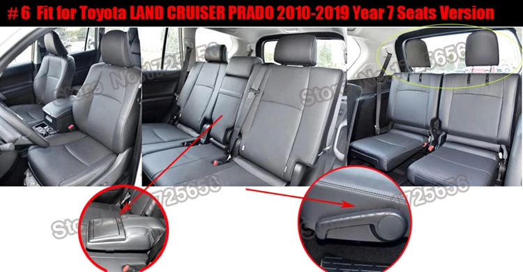 AutoDecorun PVC Кожаная подушка для сидения автомобиля для toyota land cruiser prado 150 120 аксессуары чехлы для сидений набор автомобилей поддерживает чехлы
