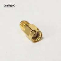10pcs rf sma connector adapter rp sma male switch sma female straight wholesale fast shipping